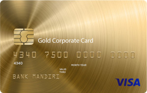Mandiri Corporate Card Gold (foto: Bank Mandiri)